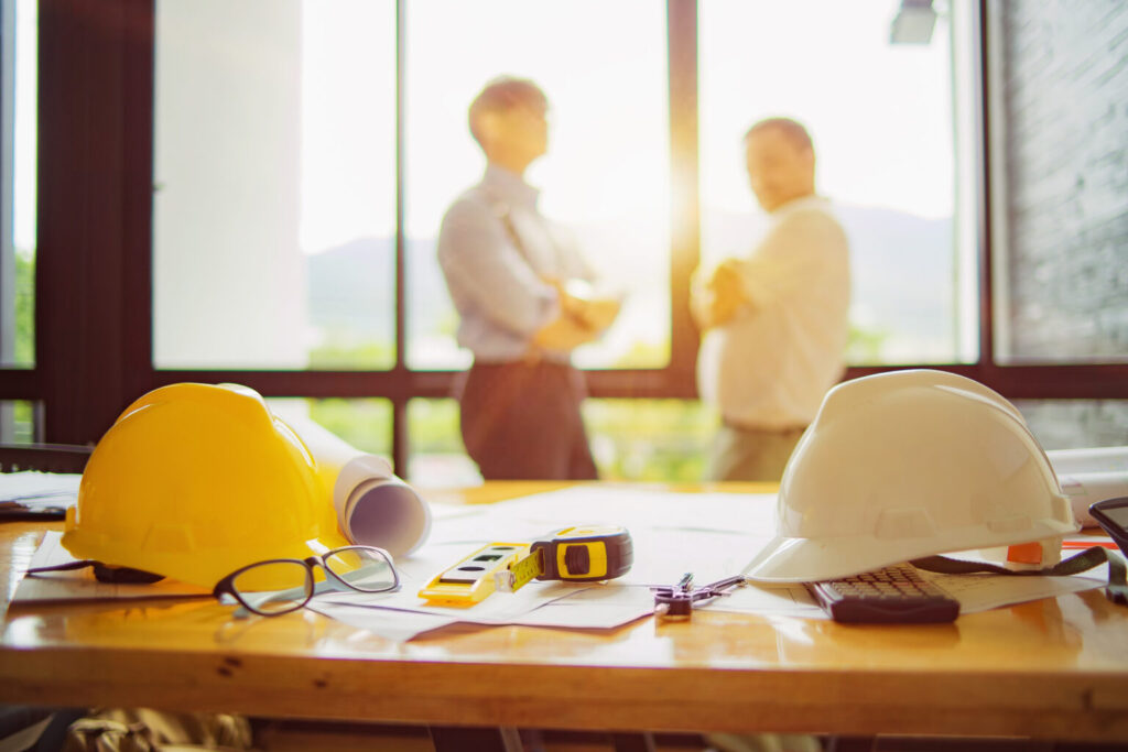 Business engineer contractor who contracts to supplies consultin